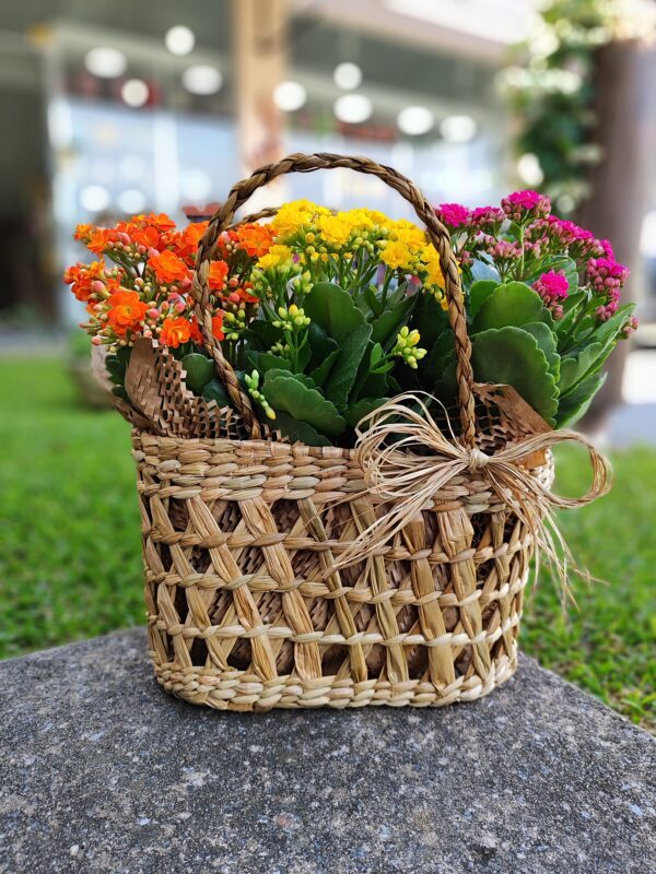 Sacola com Flores - Imagem 4